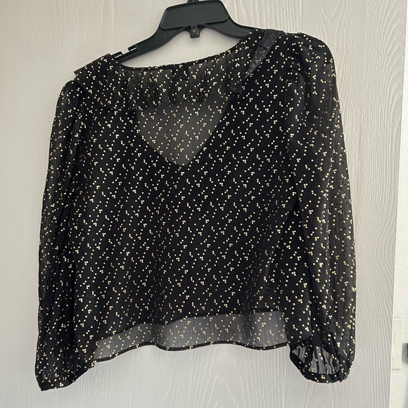 Sunday Best Harper Blouse, Aritzia, Small, Black - Picture 6 of 7